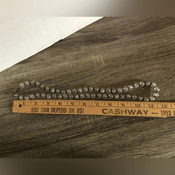 Vtg Lucite Beaded Necklace - Picture 10 of 11